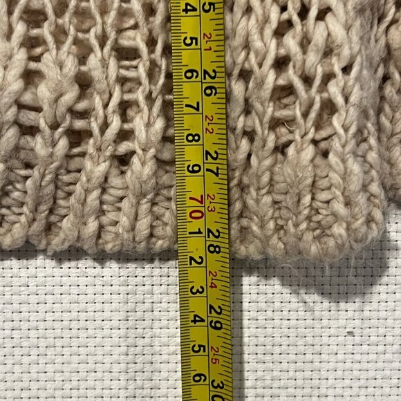 H&M Loose Knit Slouchy Oversized Wide‎ Neck Pullover Sweater XL Wool Blend - Picture 5 of 8